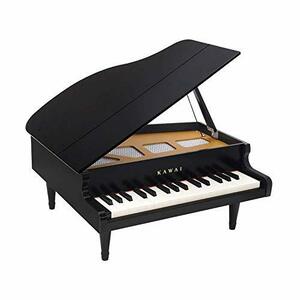 KAWAI グランドピアノ ブラック 1141 本体サイズ:425×450×205 mm(脚付き・蓋閉じ状態)(中古品)　(shin