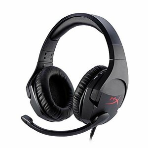 HyperX Cloud Stingerゲーミング ヘッドセット PS4対応 軽量 ブラック 2年保証 HX-HSCS-BK/AS 在宅勤務 テレワーク ビ(中古品)　(shin