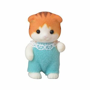 シルバニアファミリー 人形 【メイプルネコの赤ちゃん】 ニ-101(中古品)　(shin