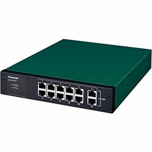 パナソニックESネットワークス 12ポート レイヤ2スイッチングハブ GA-AS10T PN25101(中古品)　(shin