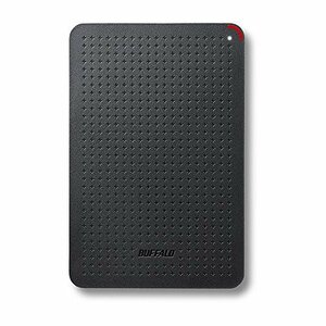 BUFFALO 耐衝撃 日本製 USB3.1(Gen1) ポータブルSSD 480GB [HDDより速い/強い] SSD-PL480U3-BK 【PS4/PS4 Pro メーカ (中古品)　(shin