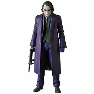 MAFEX マフェックス THE JOKER Ver.2.0『THE DARK KNIGHT』ノンスケール ABS&ATBC-PVC製 塗装済みアクションフィギュ (中古品)　(shin