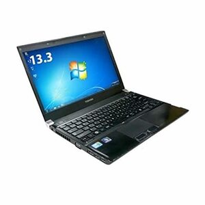 ノートパソコン 中古 東芝 dynabook RX3 Core i3 4GBメモリ 13.3インチワイド Windows10 MicrosoftOffice2007(中古品)　(shin