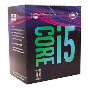 Intel CPU Core i5-8400 2.8GHz 9Mキャッシュ 6コア/6スレッド LGA1151 BX80684I58400【BOX】【日本正規流通品】(中古品)　(shin