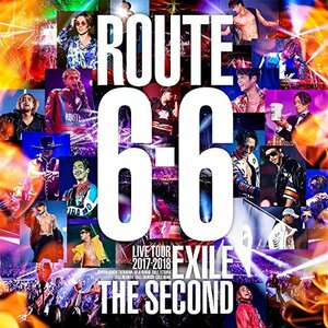 EXILE THE SECOND LIVE TOUR 2017-2018 ”ROUTE 6・6”(DVD2枚組)(初回生産限定盤)(中古品)　(shin