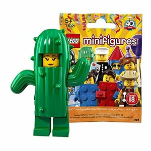 レゴ(LEGO) ミニフィギュアシリーズ 18 サボテンガール【未開封】｜ LEGO Collectable Minifigures Series 18 Elephan(中古品)　(shin