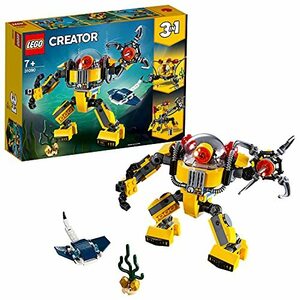 レゴ(LEGO) クリエイター 海底調査ロボット 31090 知育玩具 ブロック おもちゃ 女の子 男の子(中古品)　(shin