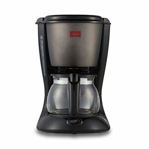 メリタ(Melitta) フィルターペーパー式 コーヒーメーカー ツイスト ジェットブラック 5杯用 SCG58-3B(中古品)　(shin