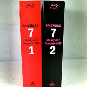 特典全付 初回版 マクロス7 Blu-ray Box Complete FIRE 1 2 セット(中古品)　(shin