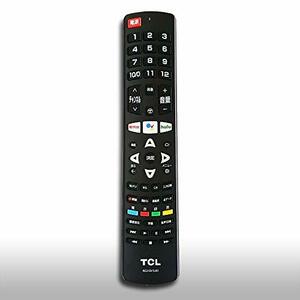TCL（純正品）スマートテレビ用リモコン RC310VFJR1 テレビリモコン 65X10、65P8S、65C8、55T8S、55P8S、55C8、50P8S (中古品)　(shin