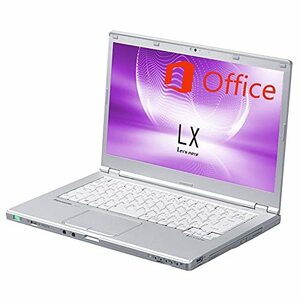 【Microsoft Office2019＆Win10搭載】Panasonic Let`s note CF-LX5■第6世代 Core i5-6300U＠2.4GHz/メモリ4GB/SSD 51(中古品)　(shin