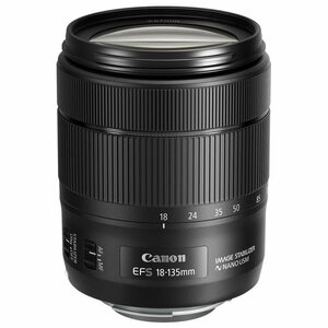 Canon 標準ズームレンズ EF-S18-135? F3.5-5.6 IS USM APS-C対応(中古 未使用品)　(shin