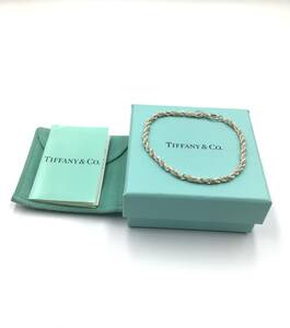 Tiffany&Co. ティファニーツイスト コンビ チェーン シルバー ゴールドSV925×K18 コンビ ブレスレット