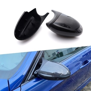 !BMW M3 style side door mirror cover high endurance ABS resin made E87/E81/E82/E88/E90/E91/E92/E93 carbon fibre color 