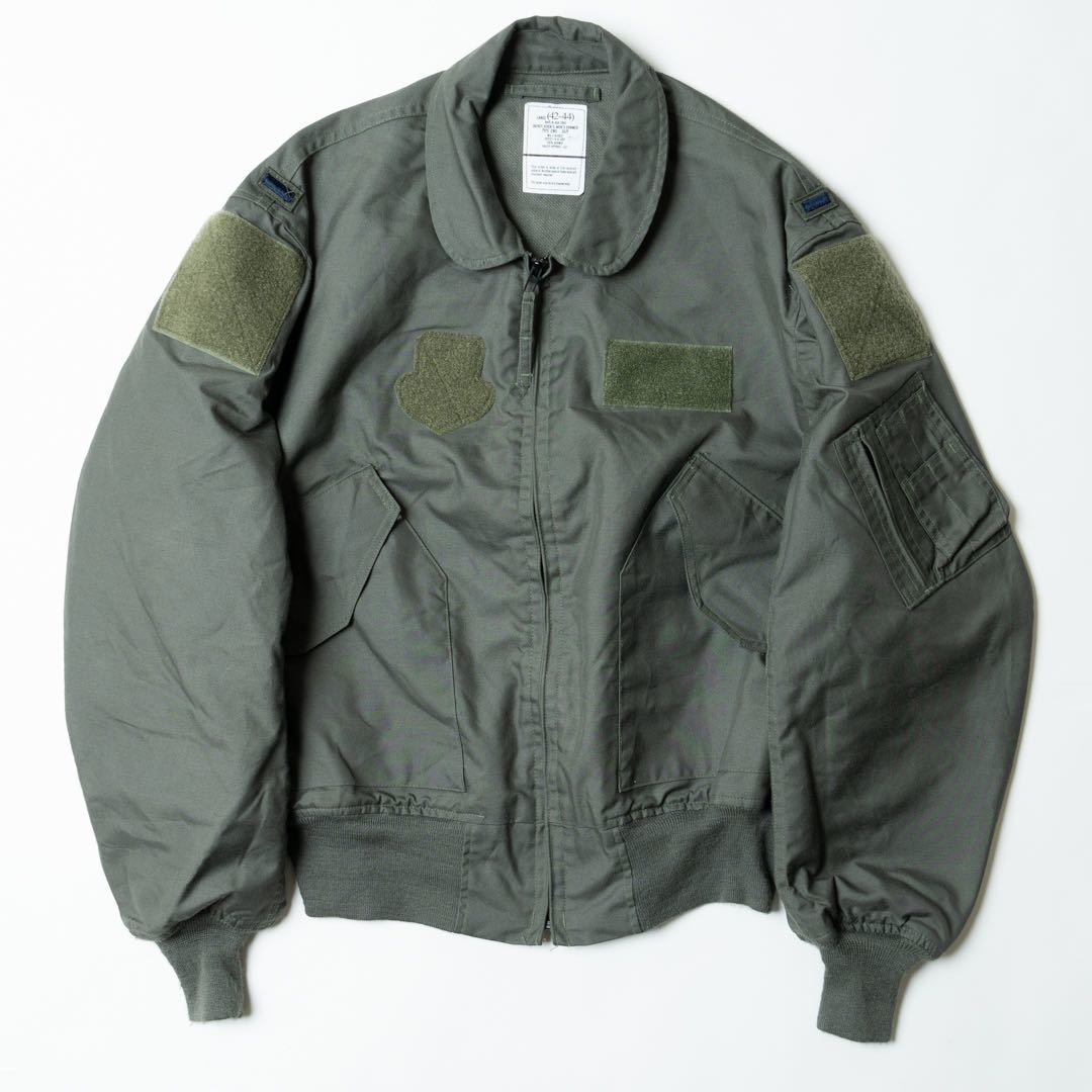 ☆米軍実物 CWU-45/P Tan 艶有り L 中古 2005年 フライトジャケット