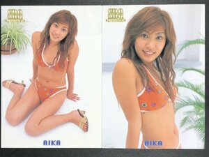 AIKA　アイカ　SRQ PREMIUM 02　2・3　2枚セット　レースクイーン　水着 グラビア アイドル トレカ トレーディングカード　