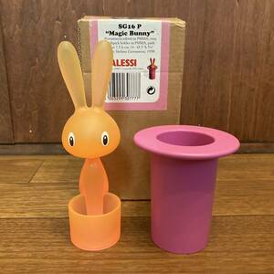 90s イタリア製 ビンテージ alessi magic bunny アレッシィ 爪楊枝入れ