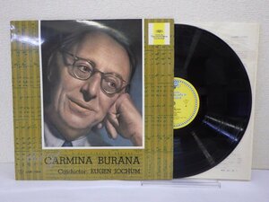 LP レコード CARL ORFF カール オルフ CARMINA BURRANA カルミナ ブラーナ オイゲン ヨッフム 指揮 【E+】 D16362T