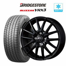 スタッドレスタイヤ 4本セット MID シュナイダー SQ27 BRIDGESTONE ブリザック VRX3 165/65R15 タフト_画像1