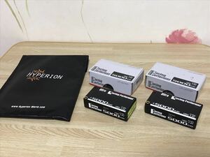 送料無料　ヨコモ　レーシングパフォーマー リポバッテリー 5000mAh 2個　ハイペリオン バッグ YOKOMO LiPo BATTERY HYPERION ラジコン用