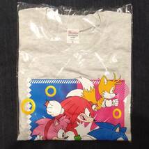 非売品！東京ゲームショウ限定・購入者限定配布「ソニックスーパースターズ」Tシャツ_画像2