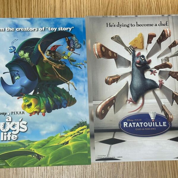 〈Pixar〉 ポスターコレクション2 バグズライフ　レミー