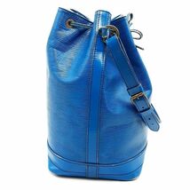 ルイヴィトン LOUIS VUITTON ショルダーバッグ 鞄 M44005 ノエ エピ レザー トレドブルー 青 ブルー系 レディース 01-23092102-J_画像3