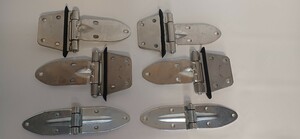 ランドクルーザー40　ランクル４０　1台分セット フロントドアヒンジ/フードヒンジ genuine Bonnet Hood Hinge/Front Door Hinge 