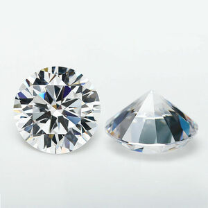 * 7.×10 piece *CZ Cubic Zirconia loose round white *