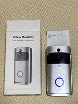 送料安！全国一律！[スマホWi-Fi]ワイヤレス[インターホン]ENKEN[VideoDoorbell]V5[中古]格安[166°広角レンズ]昼夜[防犯]_画像1