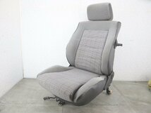 フォルクスワーゲン ゴルフ カブリオ 152HK シート1台分セット ※ チェック柄 RECARO （運転席 助手席 リア シートベルト一式付き）_画像2