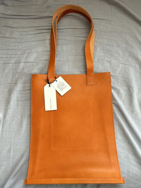 【bulle de savon】 leather tote bag ブラウン レザー
