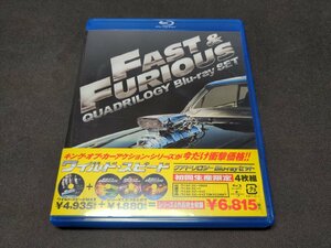セル版 Blu-ray ワイルド・スピード クアドリロジー Blu-ray SET / eh244
