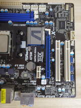 [m11707y k] マザーボード ASROCK A75M　CPU:AMD A8-3800 series AD3850WNZ43GX_画像4