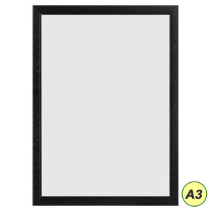 A3 poster for frame black ( photograph amount W4 cut ) length 45.3× width 33cm wooden 