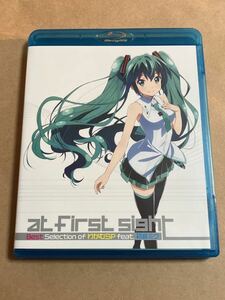 Blu-ray 初音ミク / at first sight Best Selection of わかむらP feat.初音ミク MHXL9 ステッカー付き