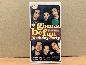 美盤 ポンキッキーズ 8cmCD★Gonna be fun / Birthday Party＞ともさかりえ 鮫島巧 金子統昭(金子ノブアキ) 