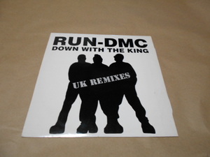 １２”　RUN-DMC／DOWN　WITH THE　KING