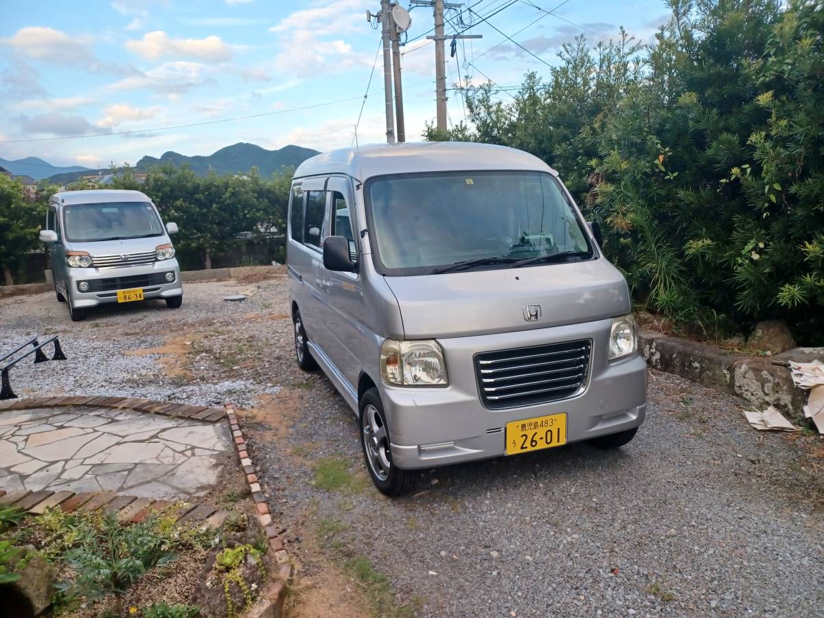 ホビオ 4WD 5MT 車検残R6年11月末 仙台手渡し希望 HONDA バモス