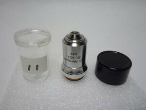 11.Newport　OBJECTIVE LENS　M-40X　REV.B　4.5mmFL　0.65NA　0.6mmWD ケース付き　中古　動作未確認　♪i2