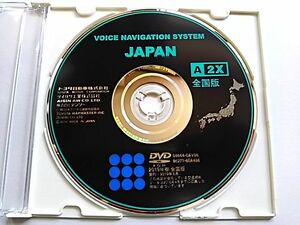 トヨタ 純正 2019年 春 版 A2X ボイス ナビ 08664-0AV96 (※18系クラウン 120系マークX でも使用可) 地図データ更新 DVD ROM 美品 送料無料