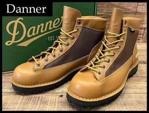 送無 新品 Danner ダナー D121033 FIELD EM-GTX GORE-TEX フィールド ゴアテックス トレッキング フルグレイン レザー ブーツ 茶 26.0 ②