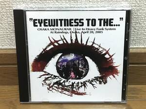 オーサカ=モノレール Osaka Monaurail / Eyewitness To The... ライブアルバム 国産ファンク 傑作 帯付 24曲収録 中田亮 / Keb Darge