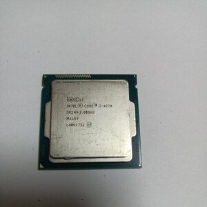 INTEL CPU Core i7 4770 4コア8スレッド 3.40GHZ SR149 