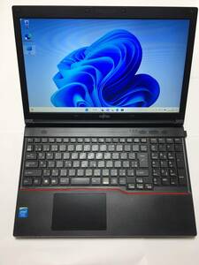 Z17 FUJITSU 15.6インチ LIFEBOOK MA553/GX win11 intel CPU 8GB SSD256GB DVD テンキー