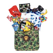 BAPE KIDS◆A BATHING APE／迷彩カモ◆ア ベイシング エイプ◆ショッピングバッグ＆MILO(R)型エコバッグ カラビナ付き/CAMO/付録_画像6