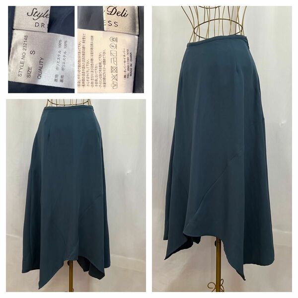 Style Deli DRESS アシンメトリー裾 ロングスカート