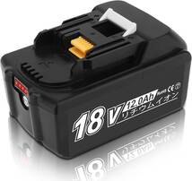 送料無料 新品 マキタ互換 18V バッテリー BL1812B 12Ah BL1815N BL1820B BL1830B BL1860B BL1890B BL1812B_画像1