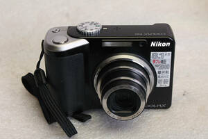 送料520円。ジャンク。ニコン Nikon Coolpix P60 　810万画素　液晶ファインダー　画像に線、ノイズ。管理B12