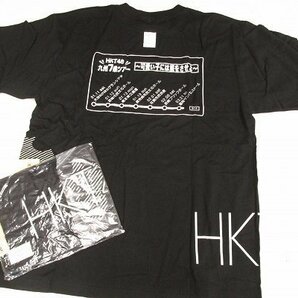 I3145：未使用！HKT48 九州7県ツアー～可愛い子には旅をさせよ～ Tシャツ XLsize ＆ マフラータオル セット/公式グッズ/まとめ の画像2